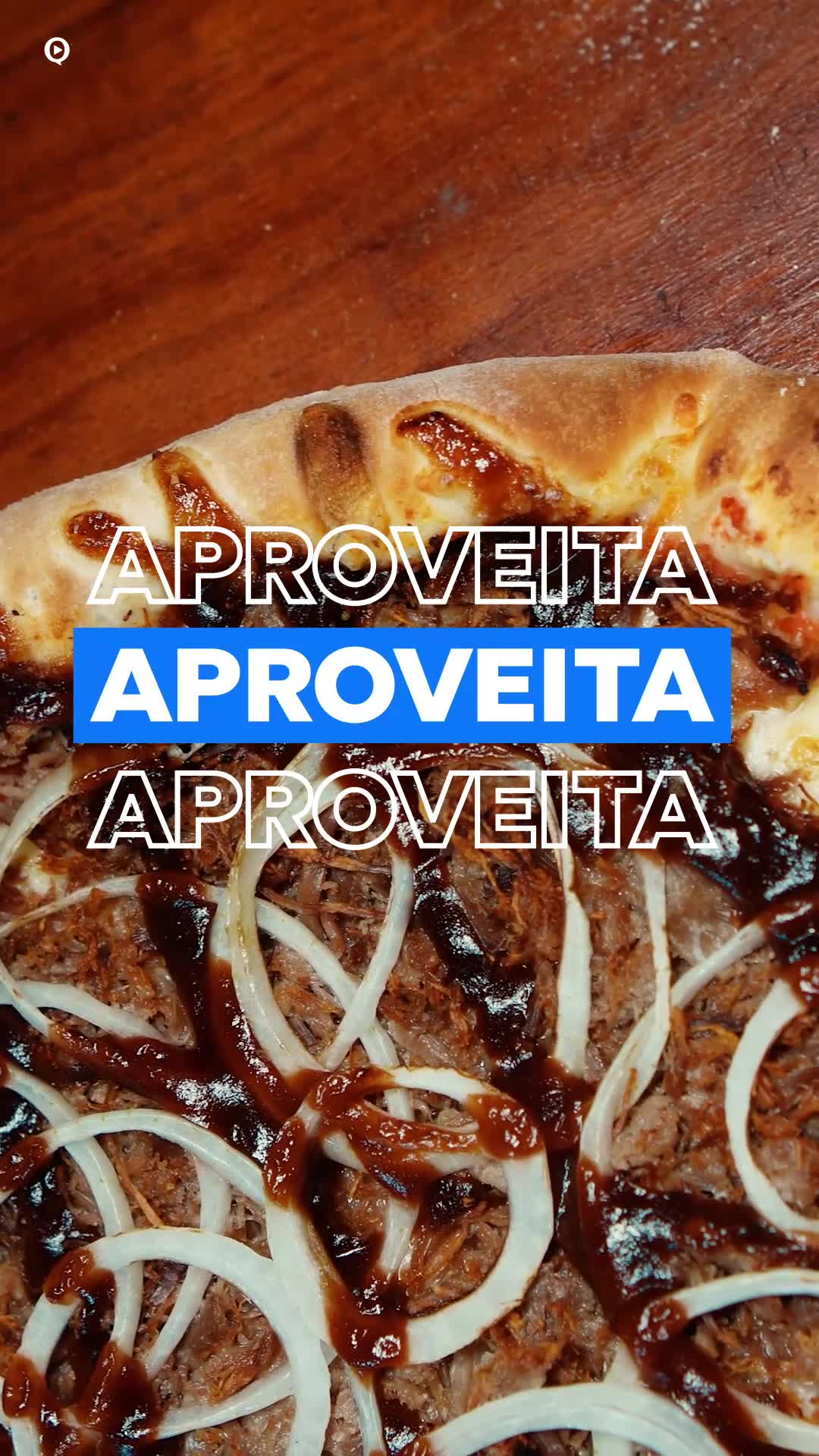 City Pizza Delivery Facebook ad: Pedir Agora!