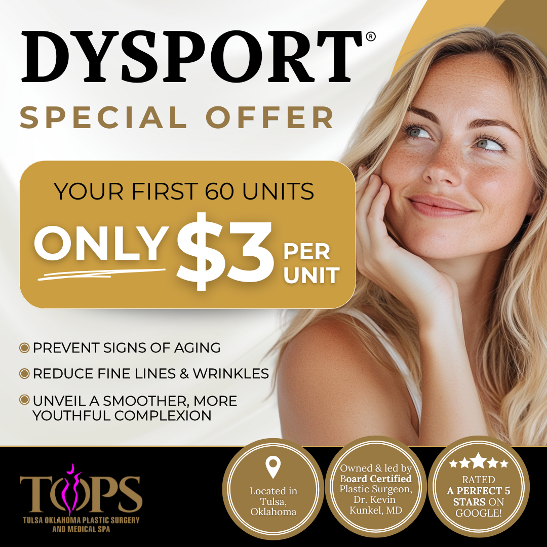 Tulsa Oklahoma Plastic Surgery/TOPS Medical Spa Facebook ad