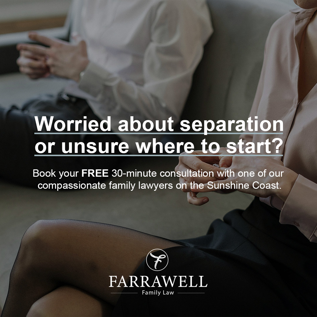 Farrawell Family Law Facebook ad: Free 30-Minute Family Law