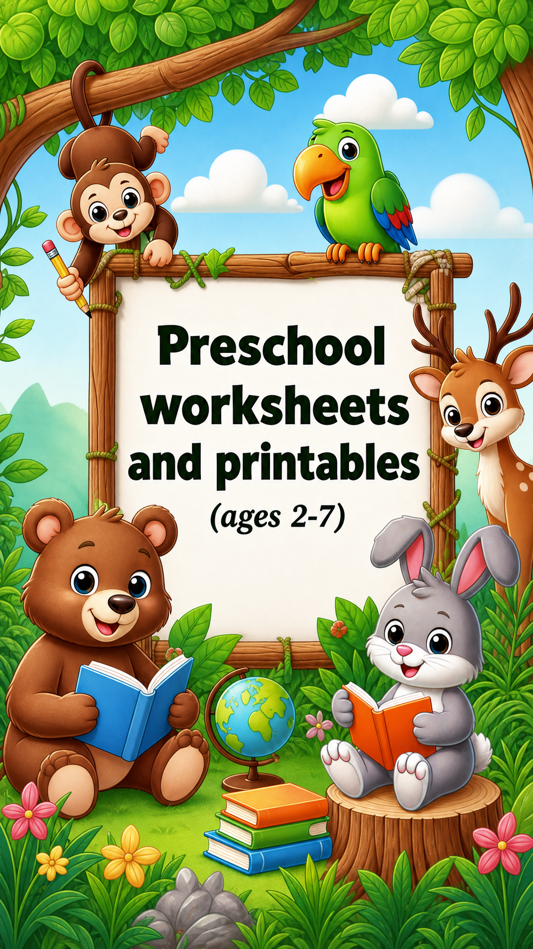 LogicLike Kids: ABC, Reading, Tracing Facebook ad