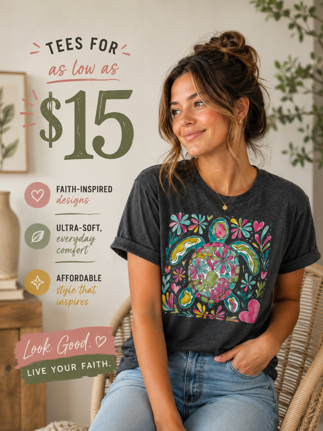 Love in Faith Facebook ad