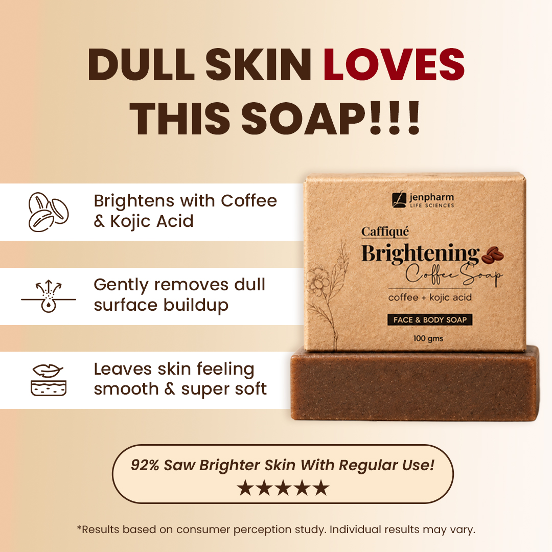 Jenpharm Life Sciences Facebook ad: Coffee Soap Full Launch, 20% OFF