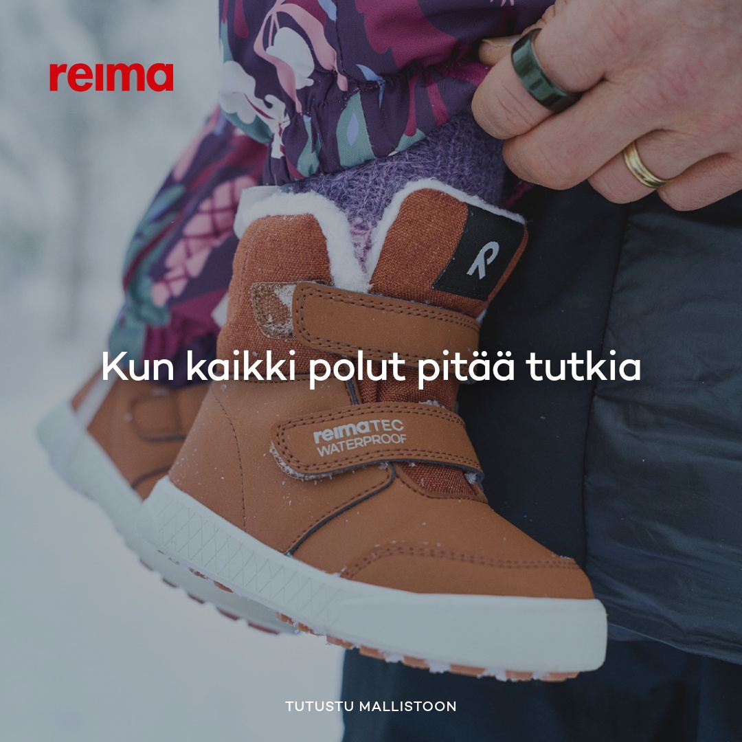 Reima Facebook ad: Nauti talvesta lämpimin jaloin