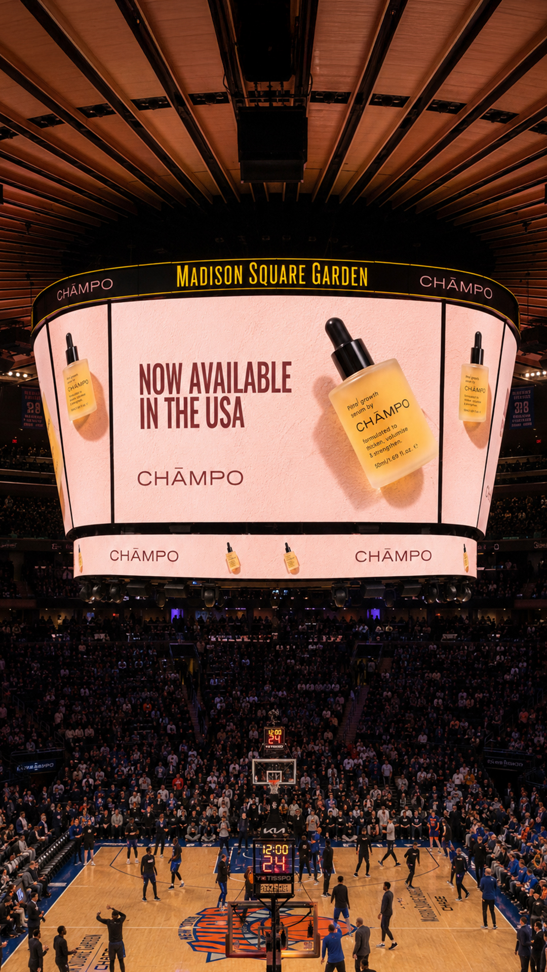 Chāmpo Haircare Facebook ad
