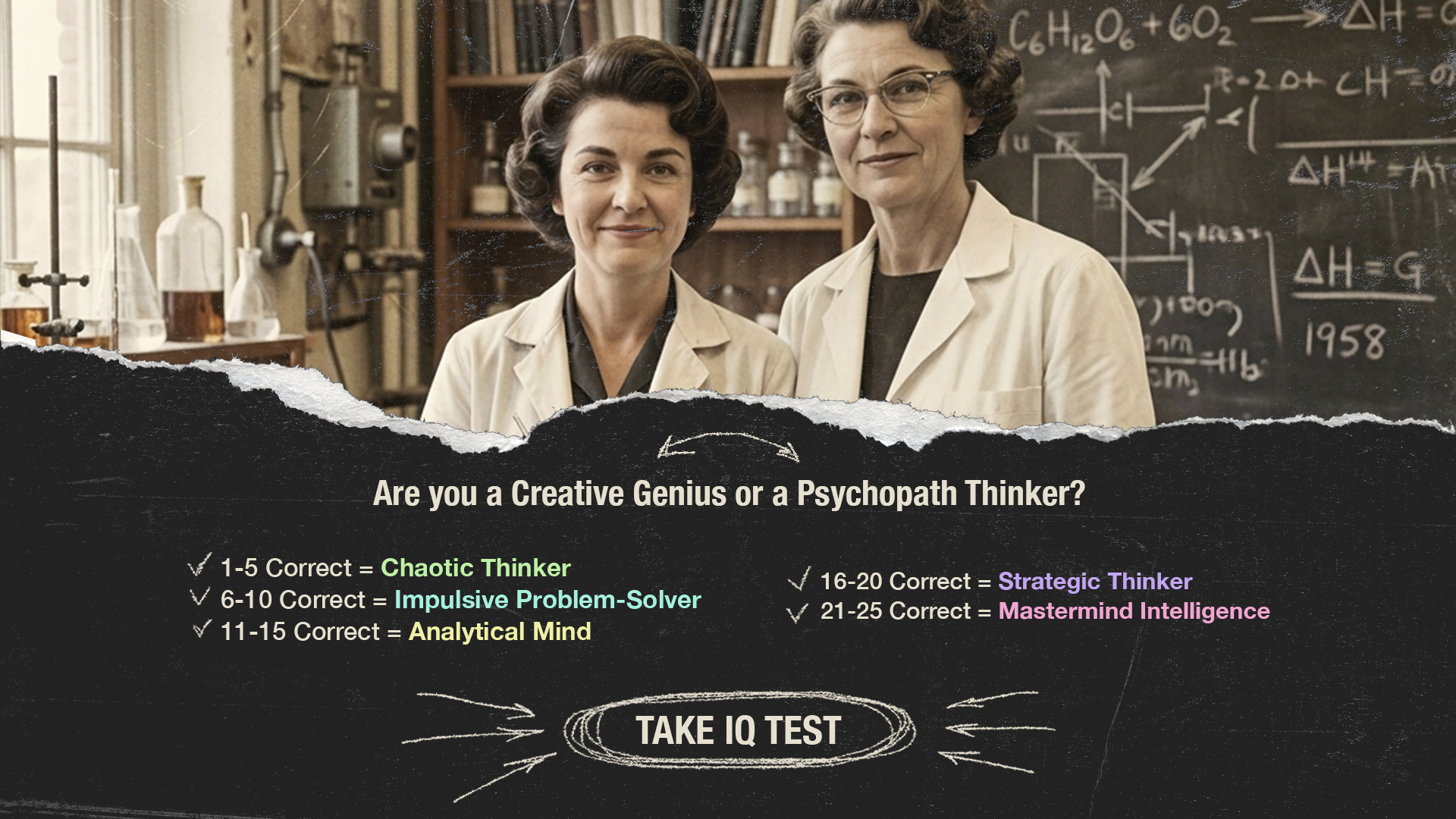 My IQ Facebook ad