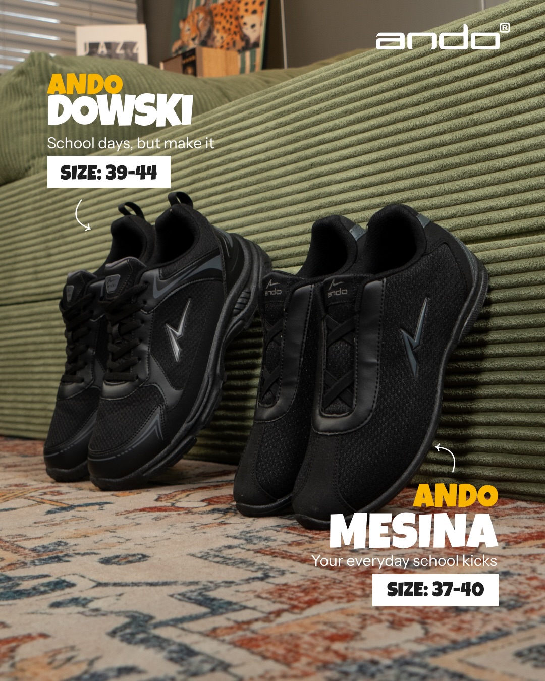 Ando Indonesia Facebook ad: Find your school match