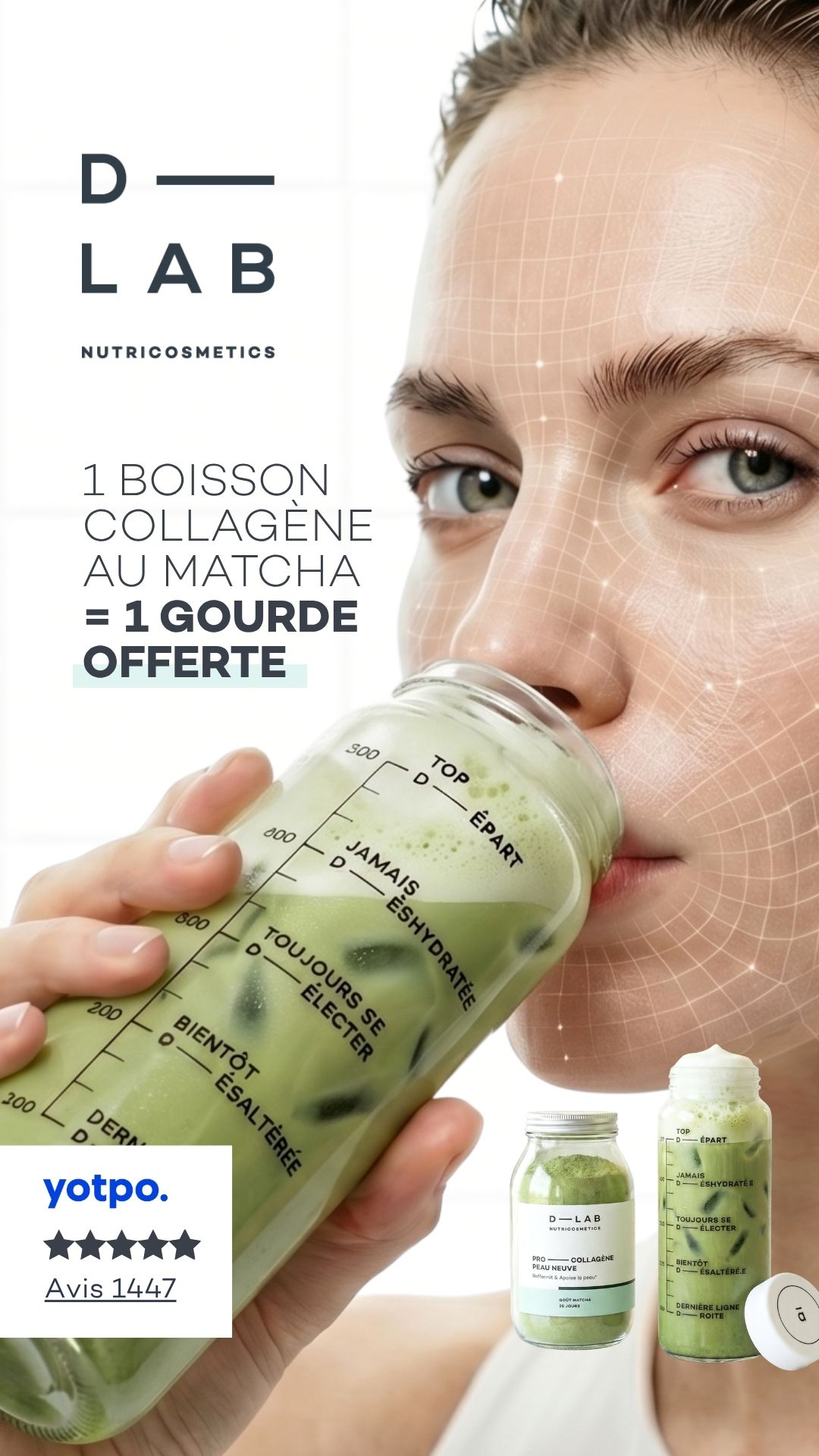 D-LAB NUTRICOSMETICS Facebook ad