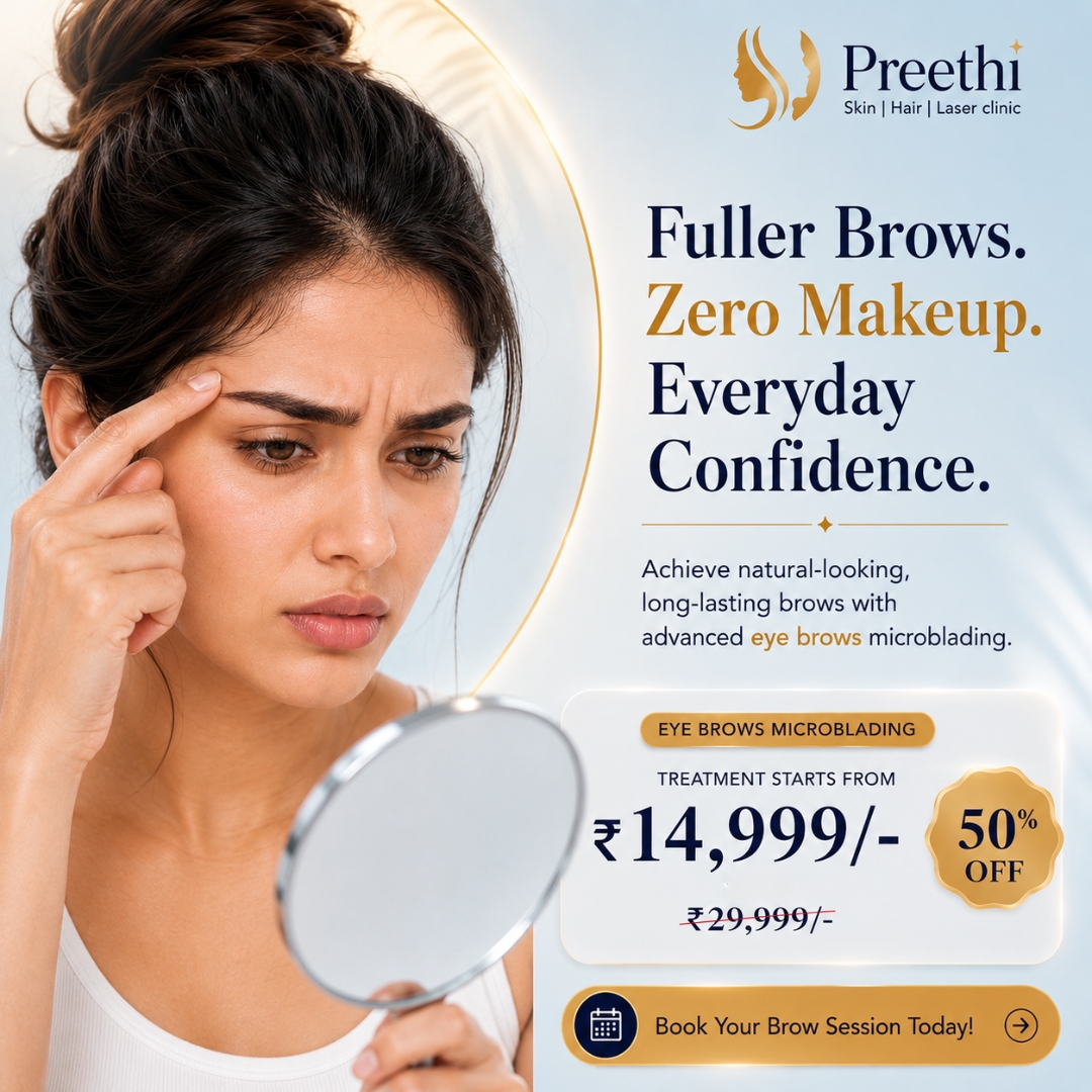 Preethi l Skin l Hair l Laser Clinic Facebook ad