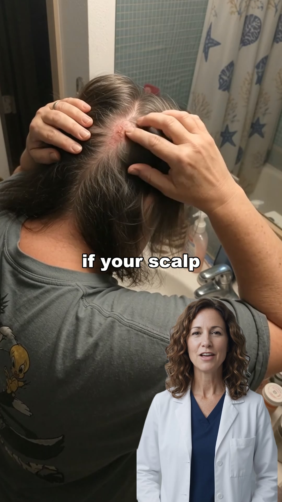 Dr. Patricia Sullivan Facebook ad: The Itch Isn't Dandruff