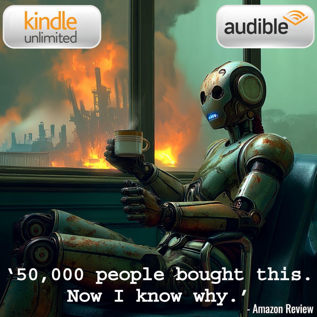 Michael Cheney, Author Facebook ad: 'This is the best thing I have ever read! And it's funny!'