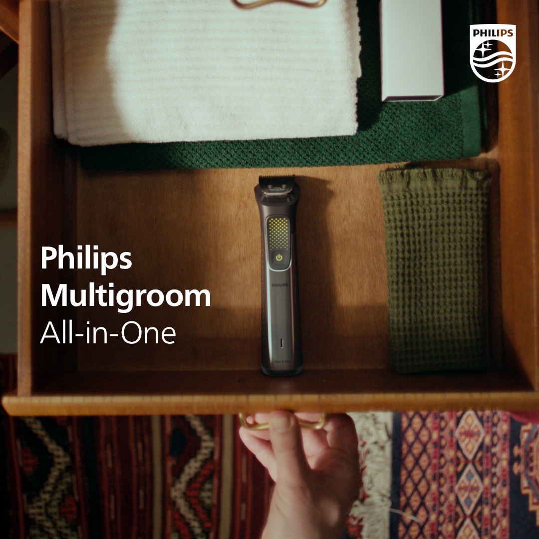 Philips Slovenija Facebook ad: Uživaj v brezskrbnem urejanju vsak dan.