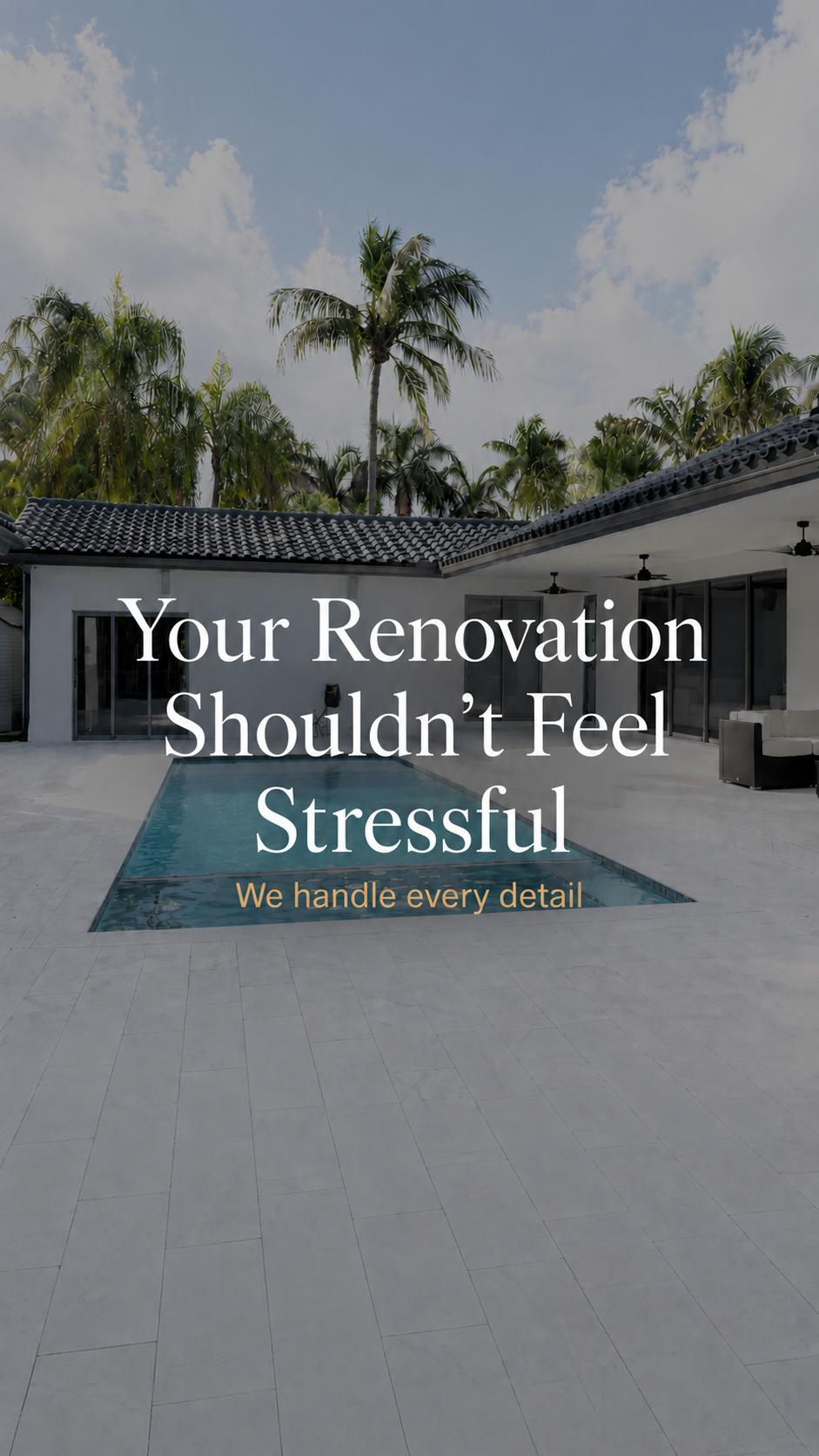 Cutting Edge Innovative Facebook ad: Full Service Home Renovations in Miami