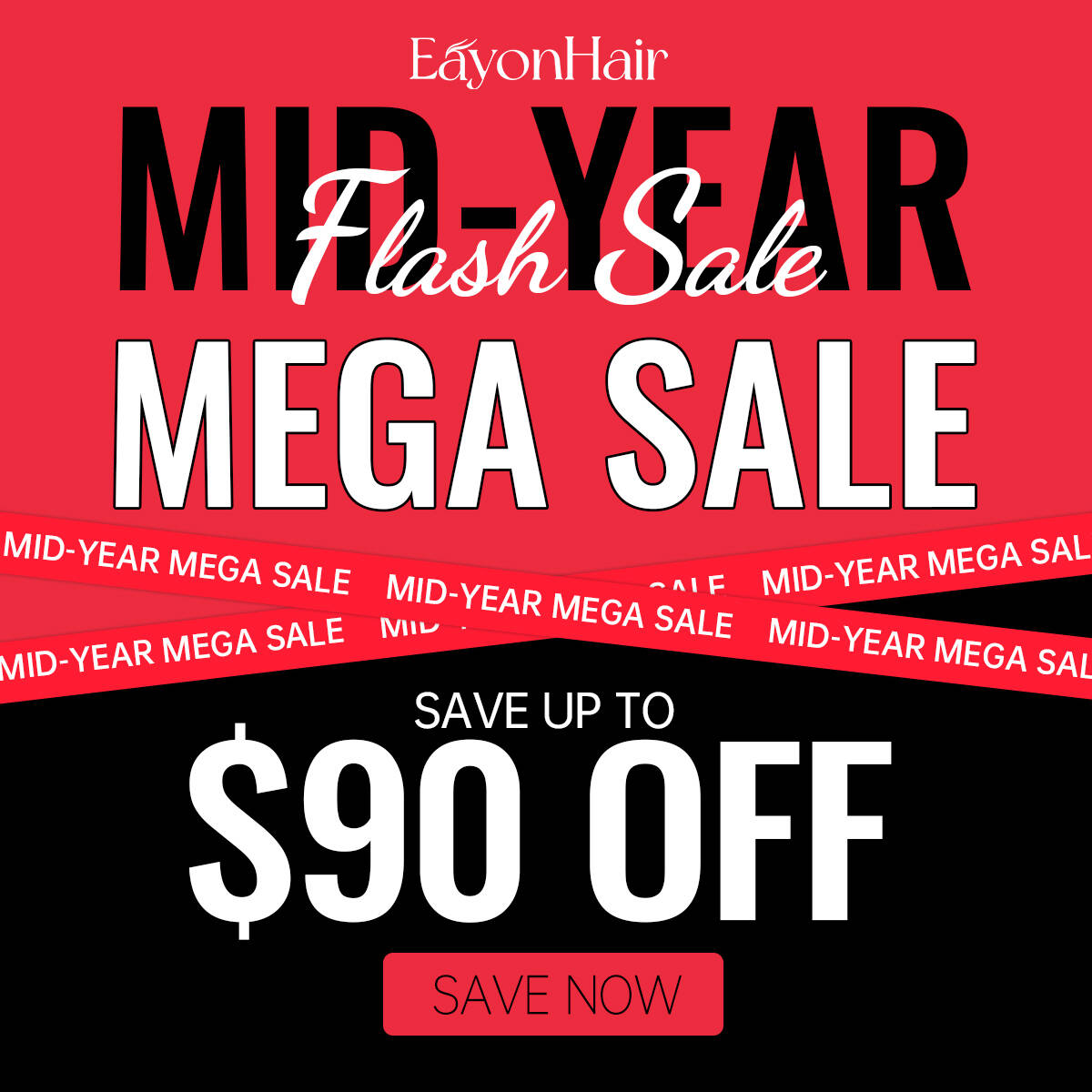 Eayon Hair extensions Facebook ad