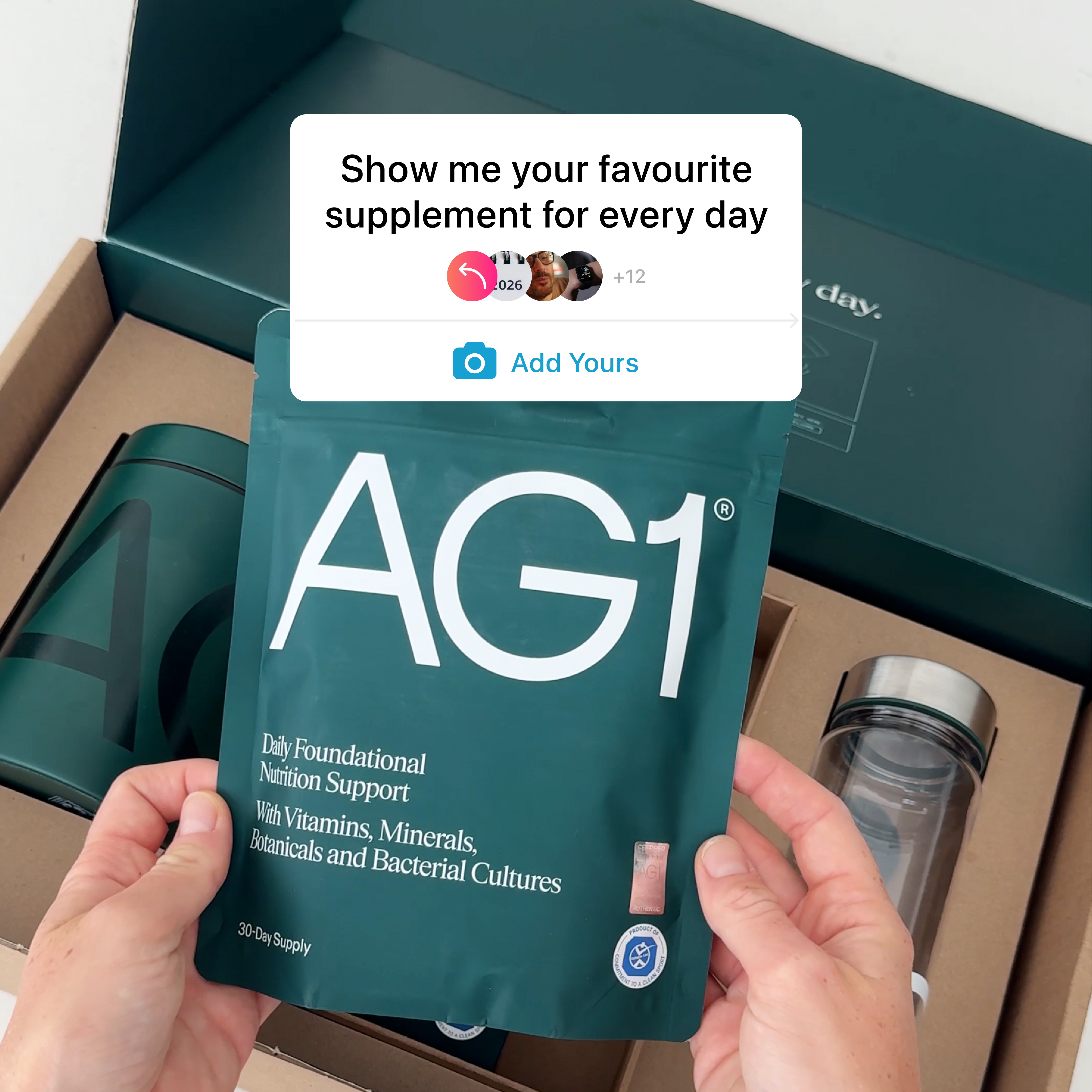 AG1 by Athletic Greens Facebook ad