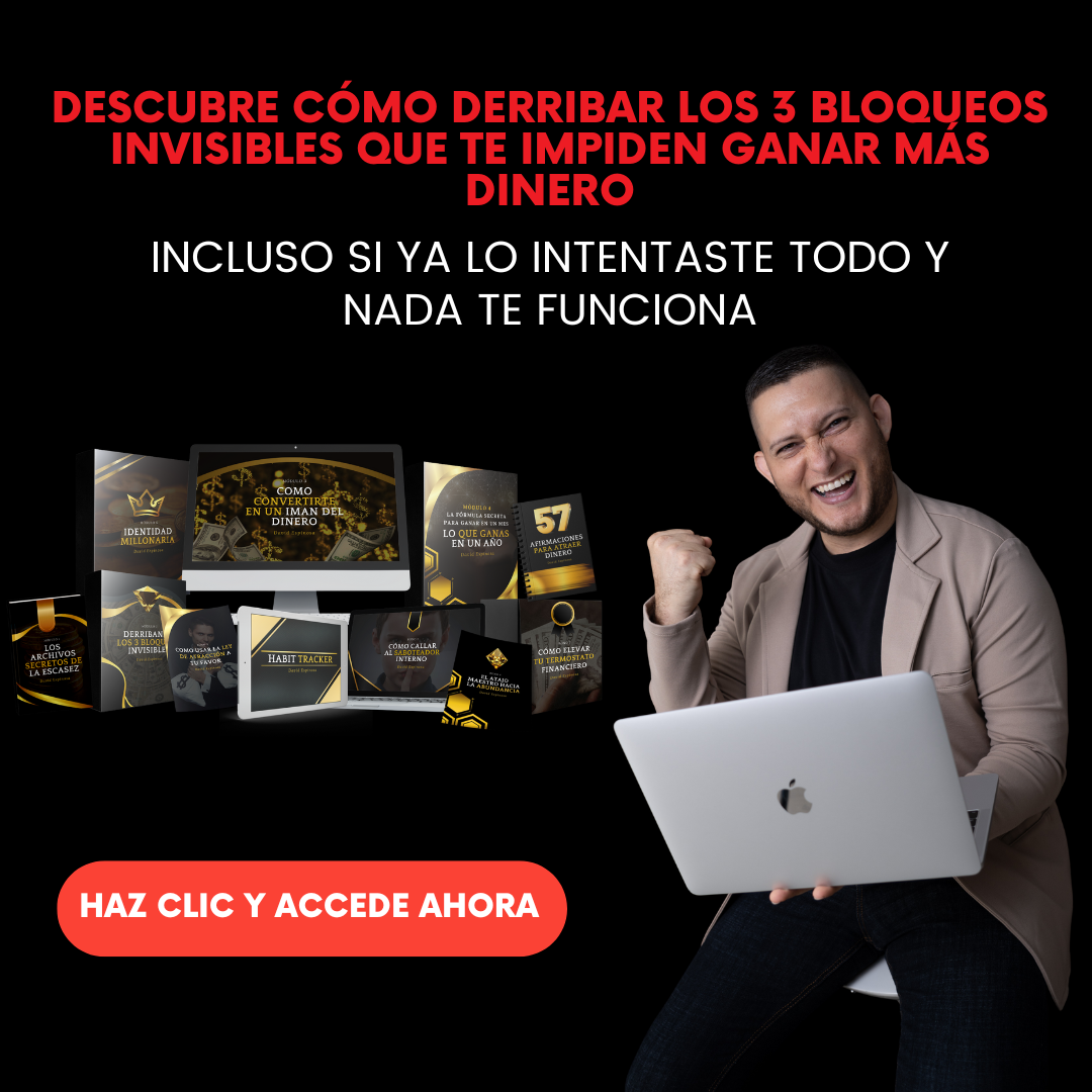 David Espinosa Col Facebook ad: Derriba los 3 bloqueos invisibles que te impiden ganar más…