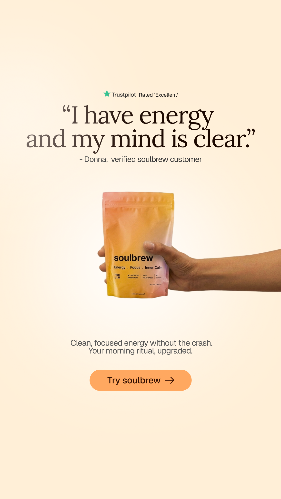 Soulbrew Facebook ad