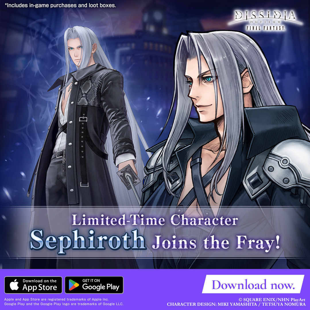 DISSIDIA DUELLUM FINAL FANTASY Facebook ad: The latest entry in the FINAL FANTASY series