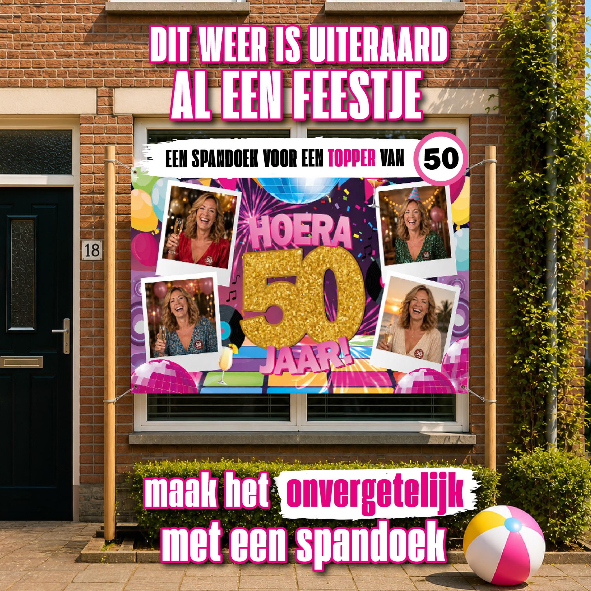 De Spandoekgigant Facebook ad