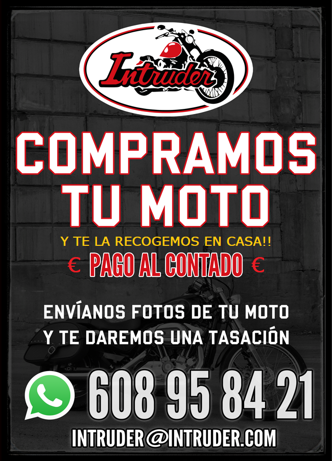 INTRUDER Facebook ad: ENVÍANOS UNAS FOTOS DE TU MOTO POR WHATSAPP…