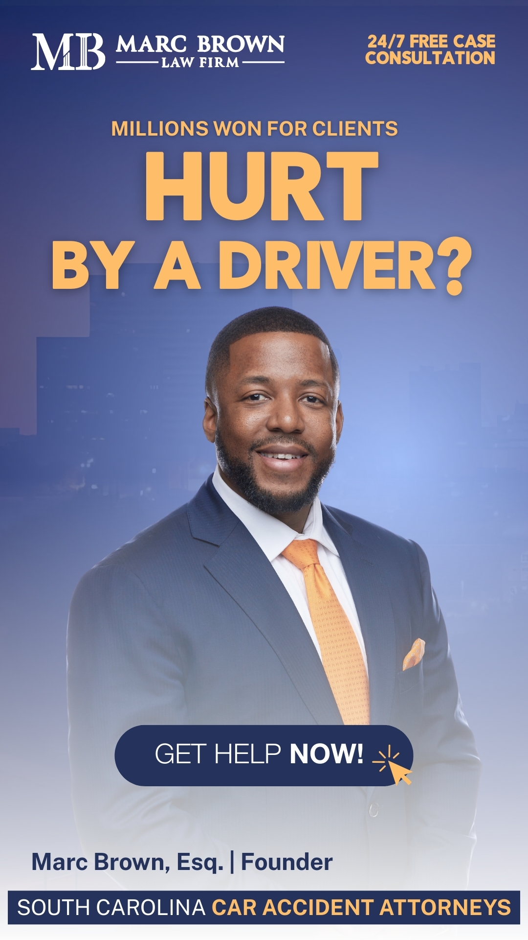 Marc Brown Law Firm, LLC Facebook ad from Jan 6, 2026