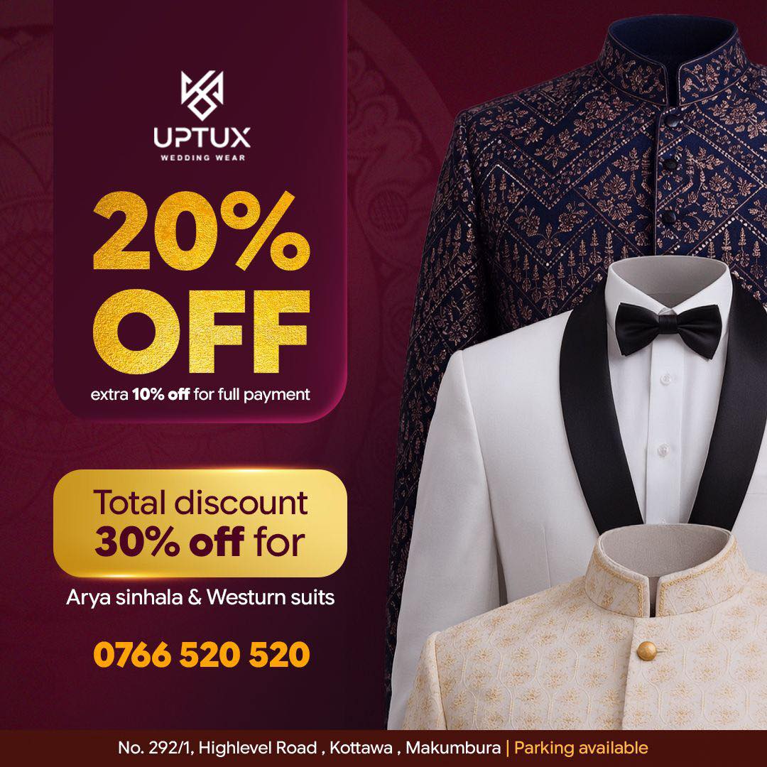 Uptux Wedding Wear Facebook ad: Wedding Season Special at Uptux Wedding Wear
