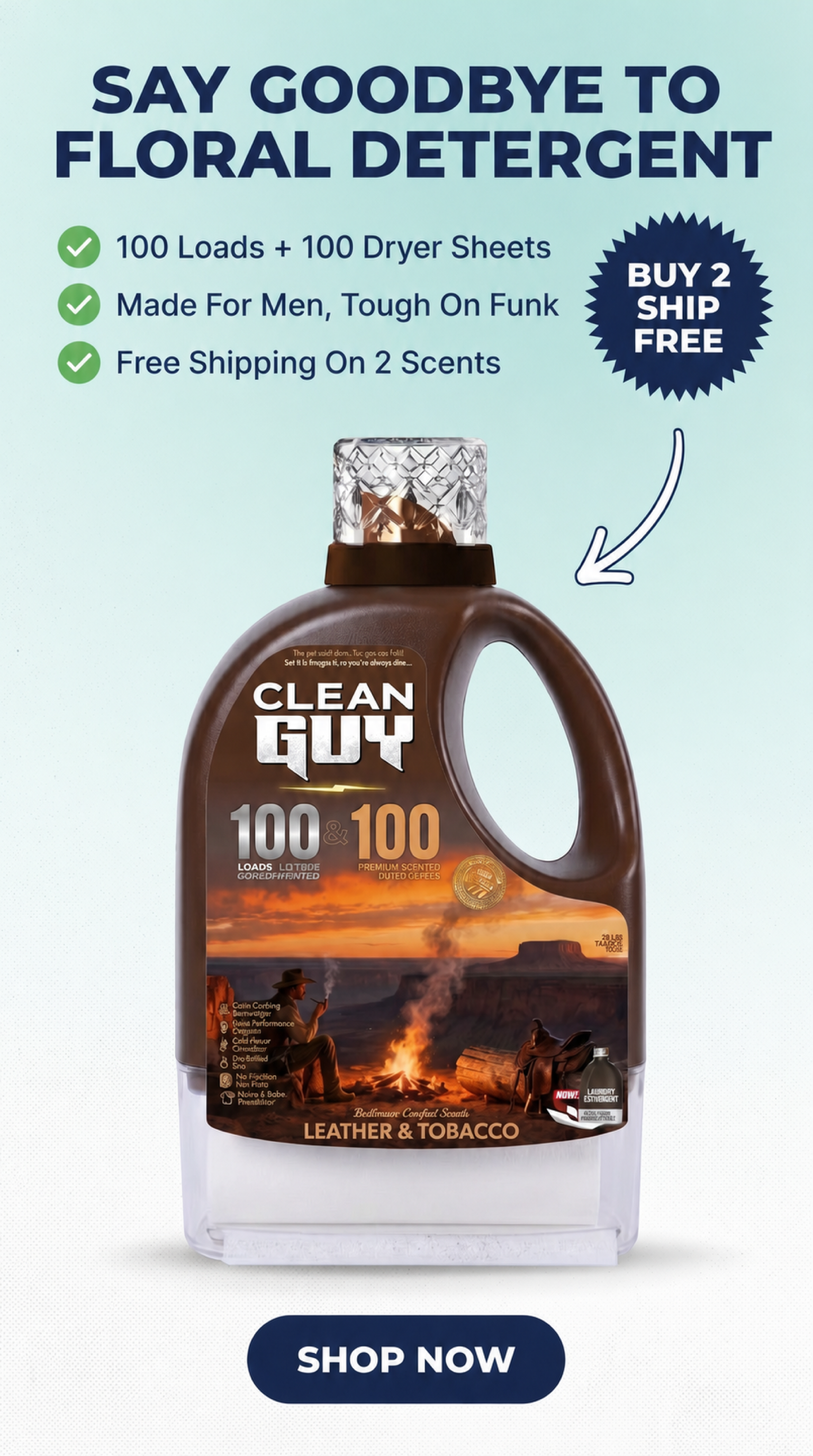 Clean Guy Facebook ad