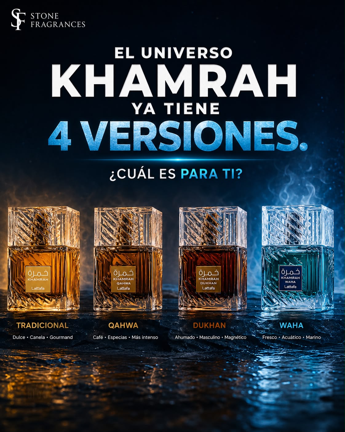 Stone Fragrances México Facebook ad: Huele Caro, paga barato