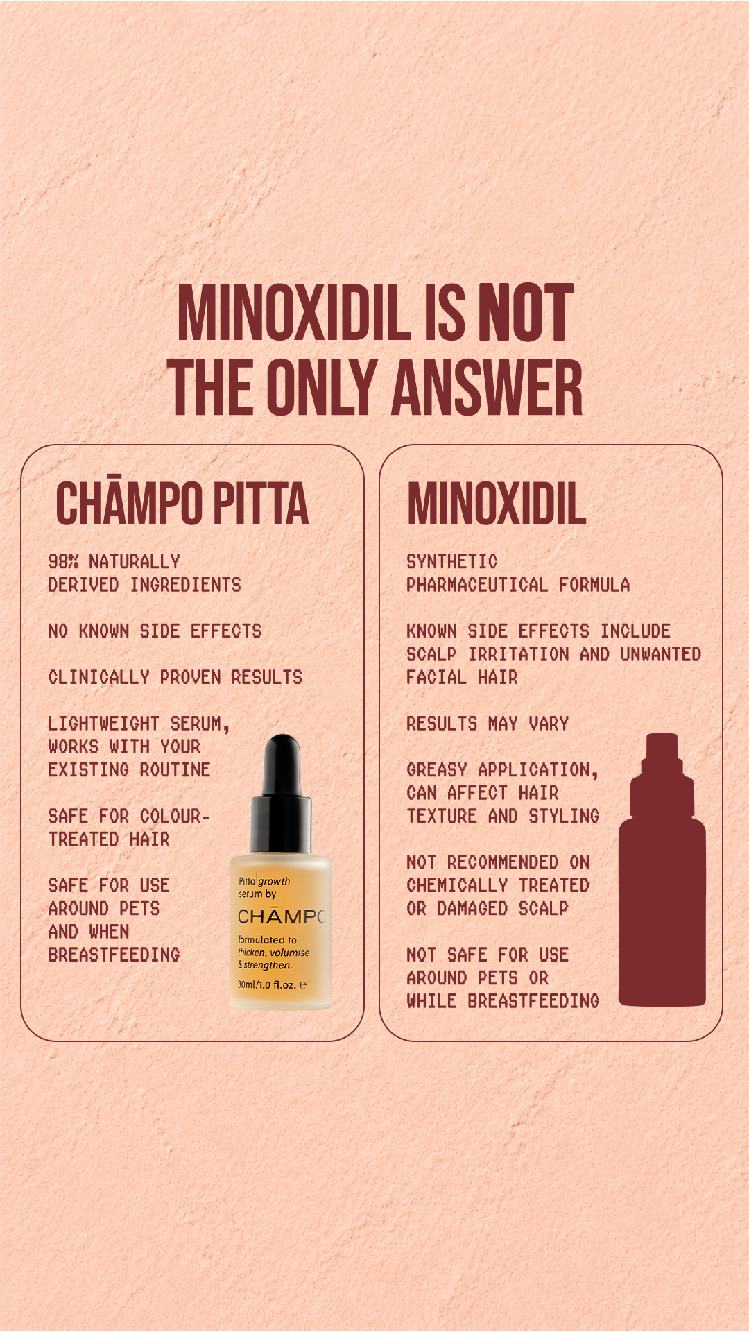 Chāmpo Haircare Facebook ad