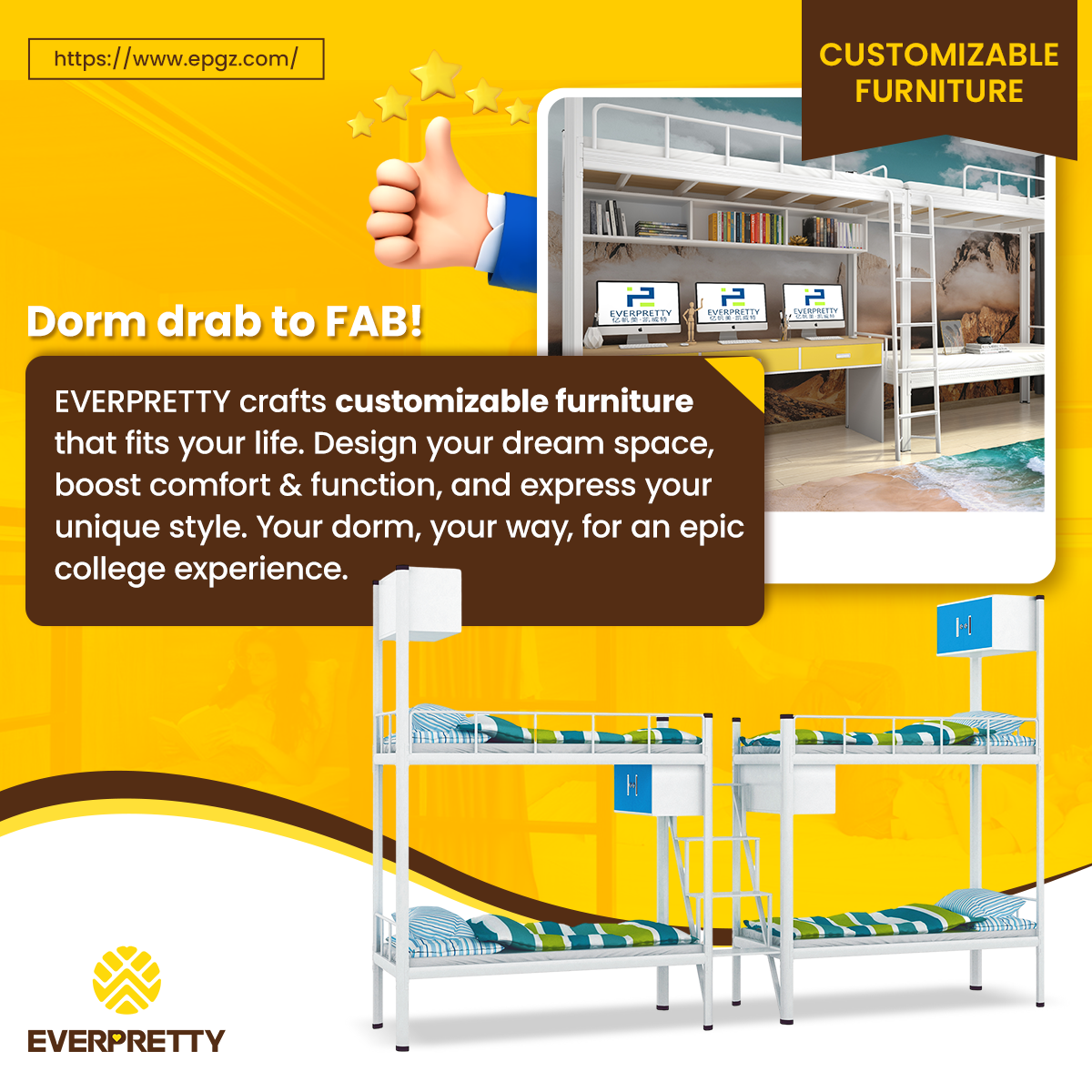 EVERPRETTY FURNITURE Facebook ad