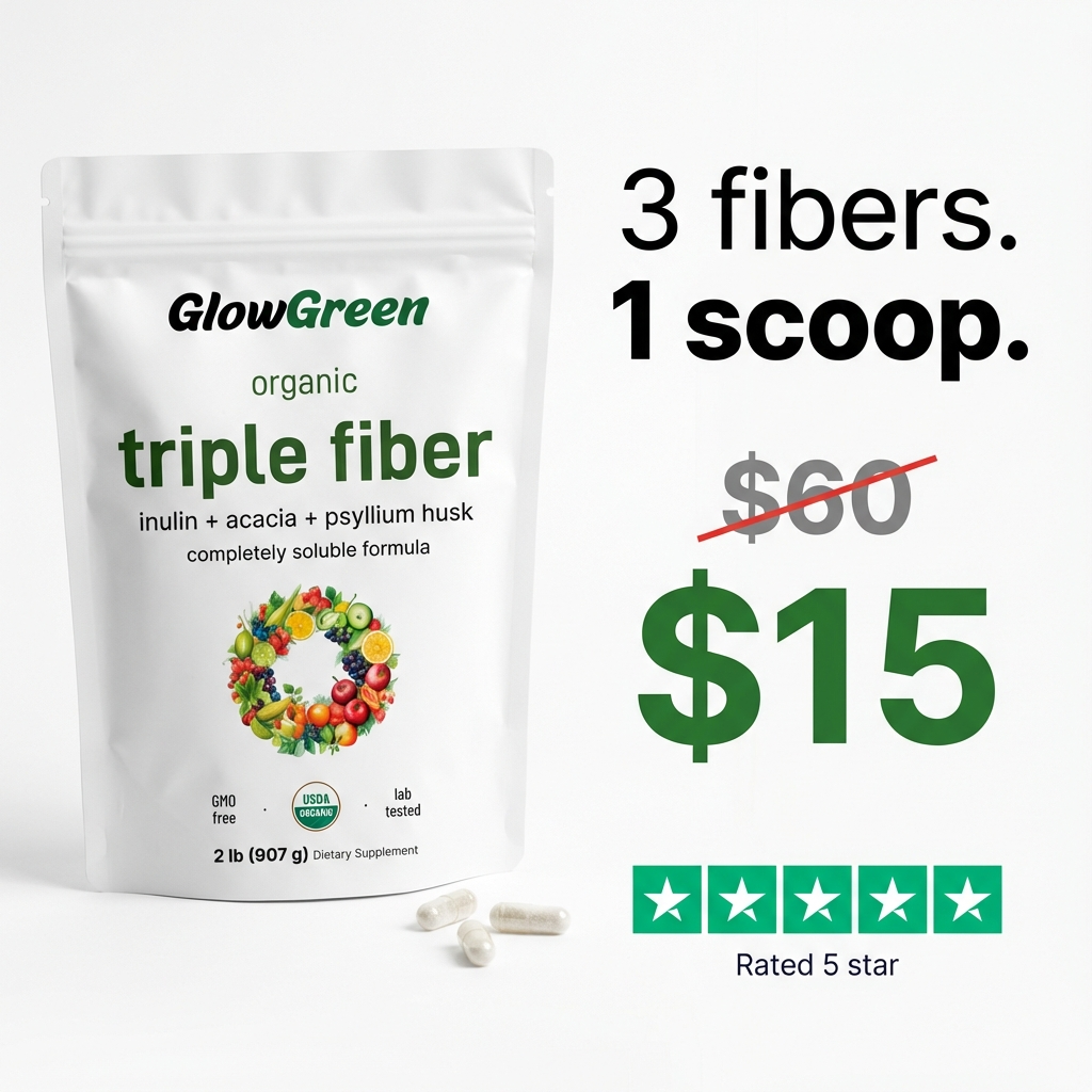 GlowGreen Facebook ad: Buy 1, Get 1 FREE!