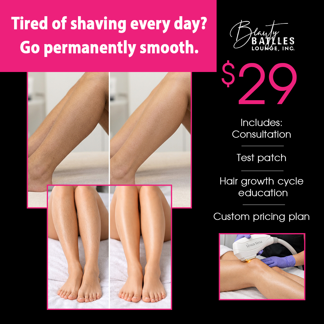 Beauty Batlles Lounge Facebook ad