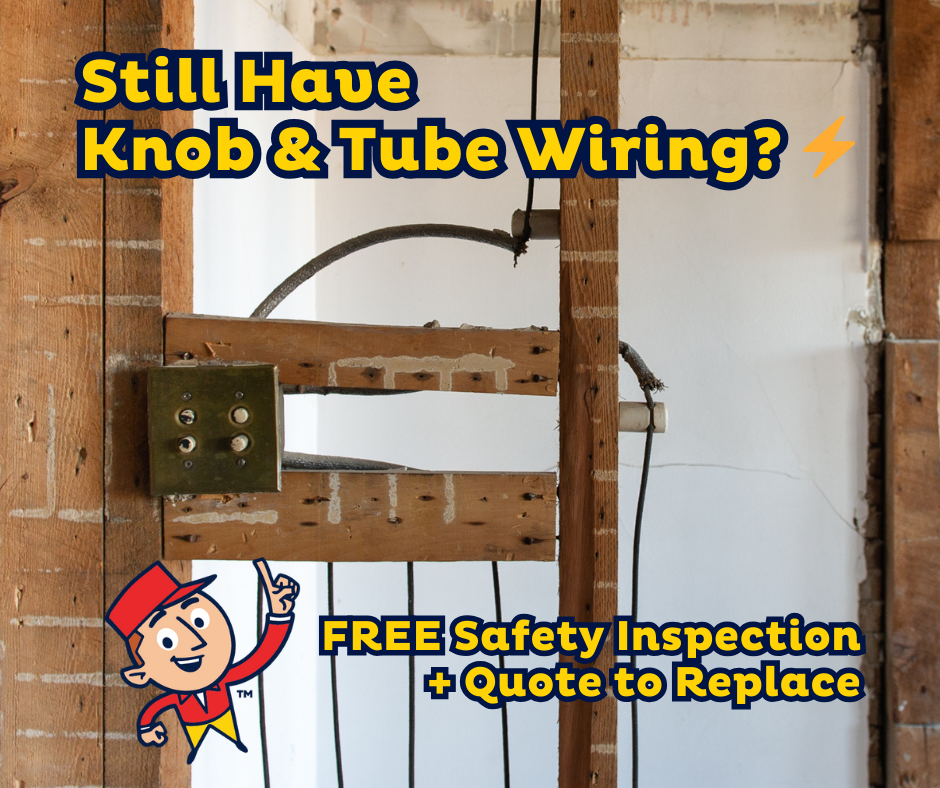 My Plumber Plus Heating Cooling & Electrical Facebook ad: Free Electrical Safety Inspection!