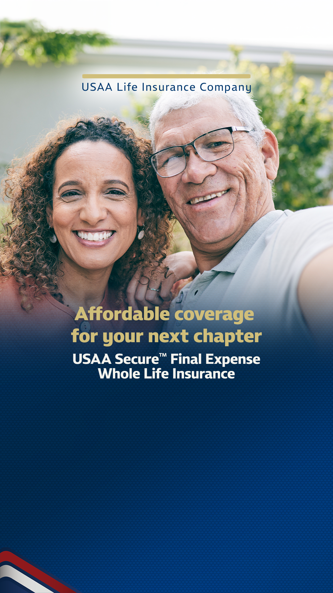 USAA Facebook ad: USAA Secure Final Expense
