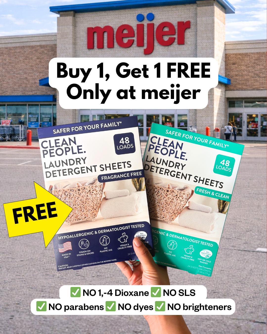 Clean People. Facebook ad