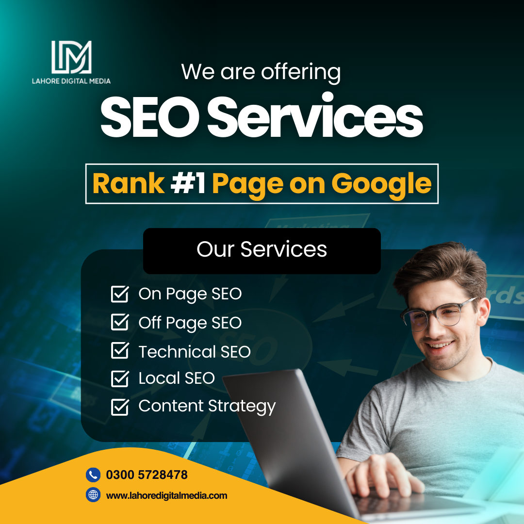 Lahore Digital Media Facebook ad: SEO Services for Every Business
