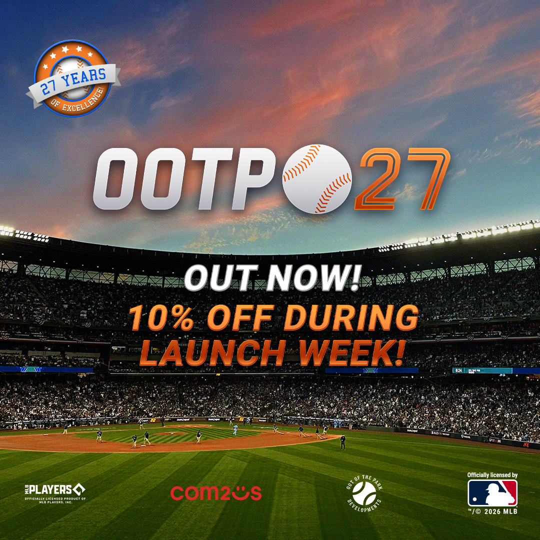 Out of the Park Baseball Facebook ad from Mar 13, 2026