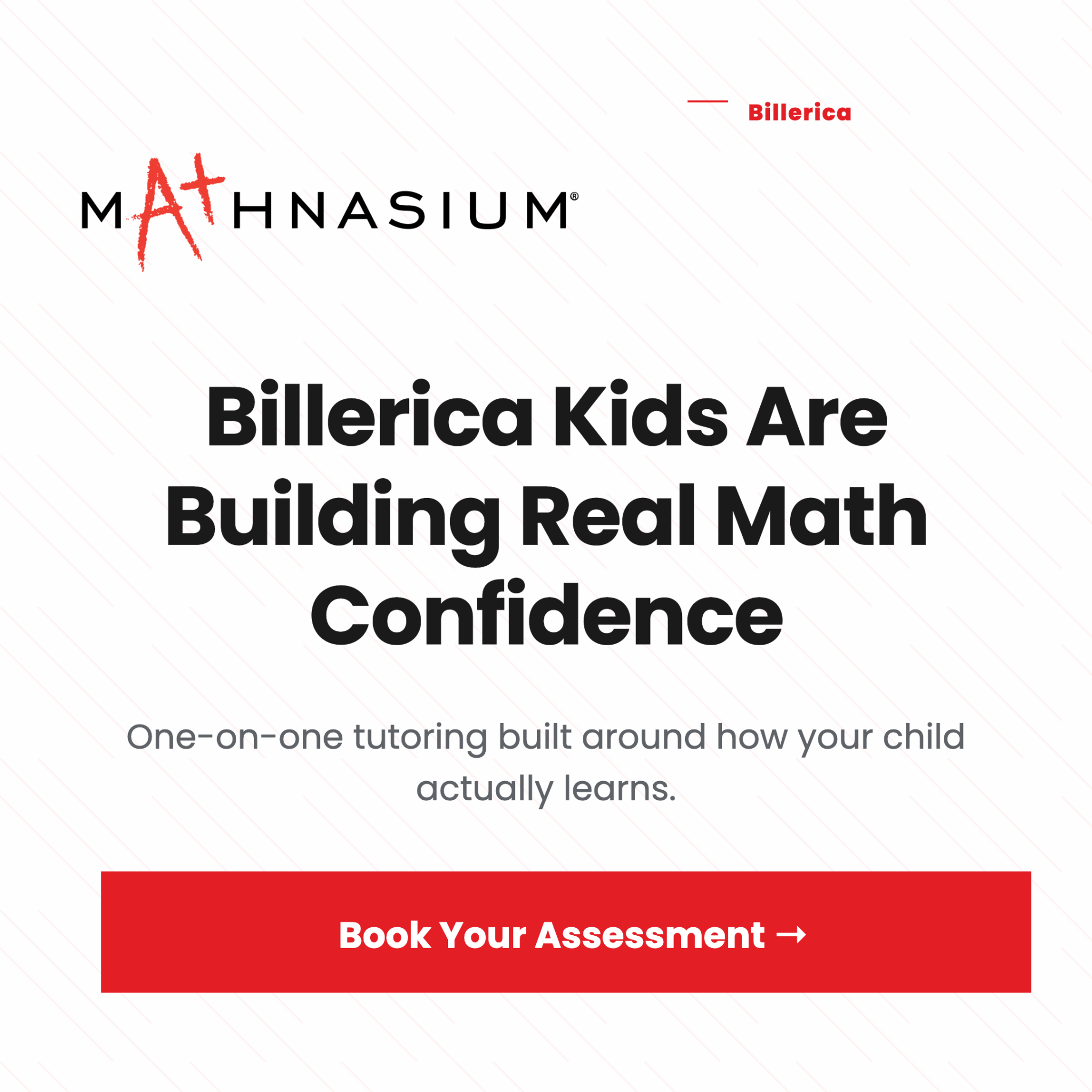 Mathnasium Facebook ad