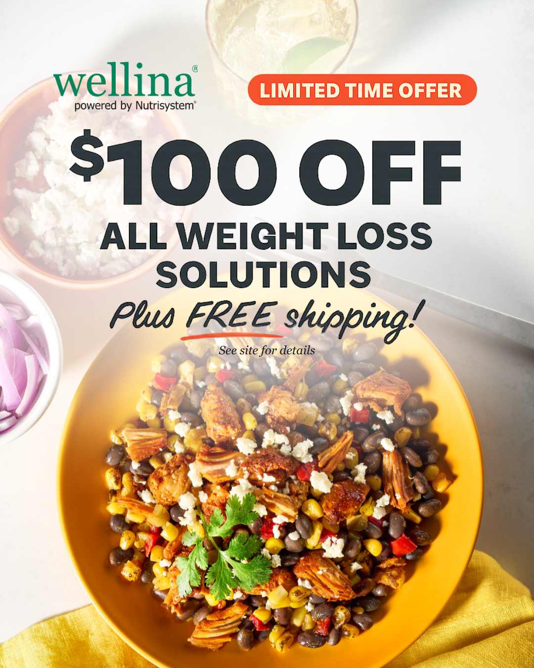 Nutrisystem Facebook ad