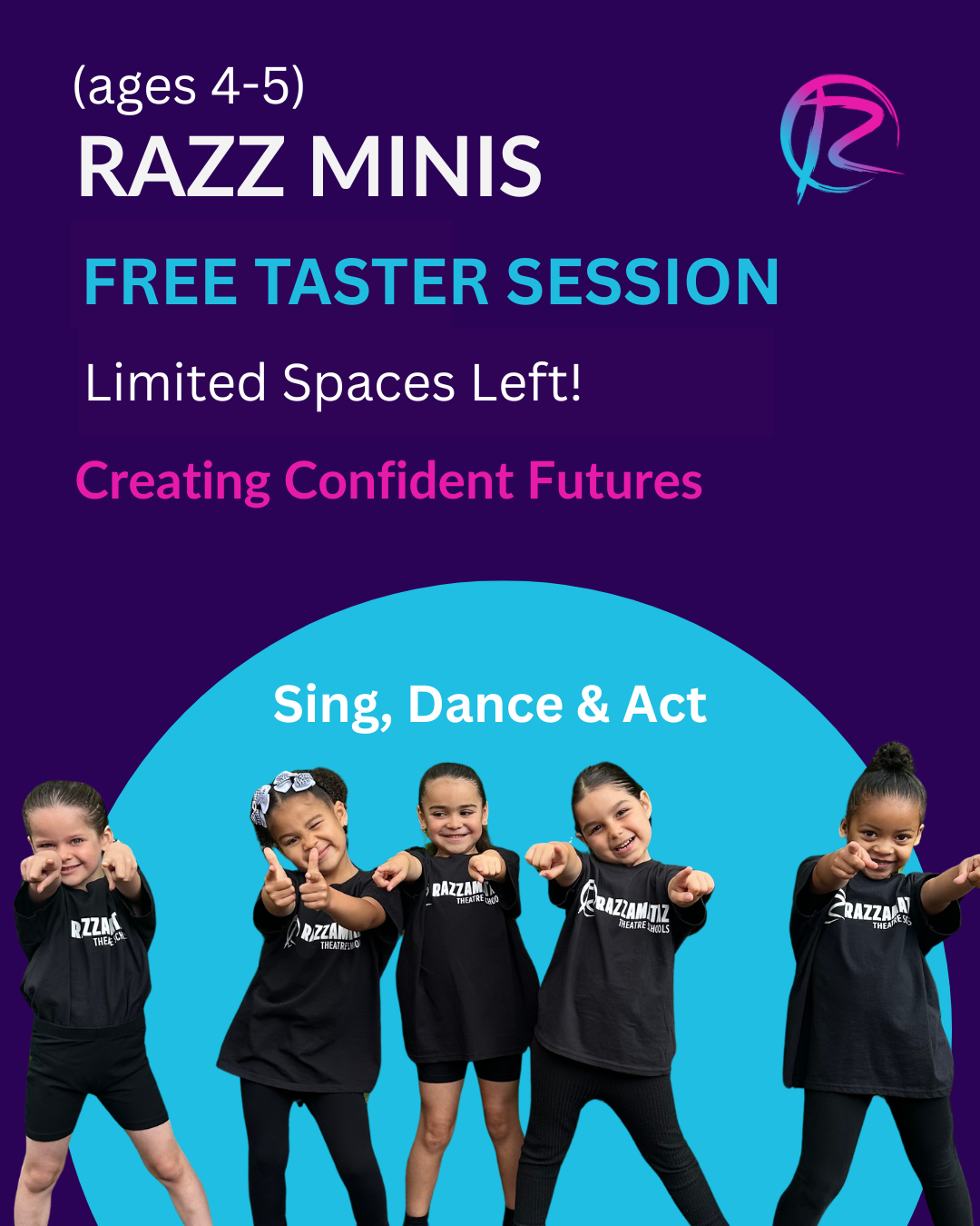 Razzamataz Theatre Schools Coventry Facebook ad