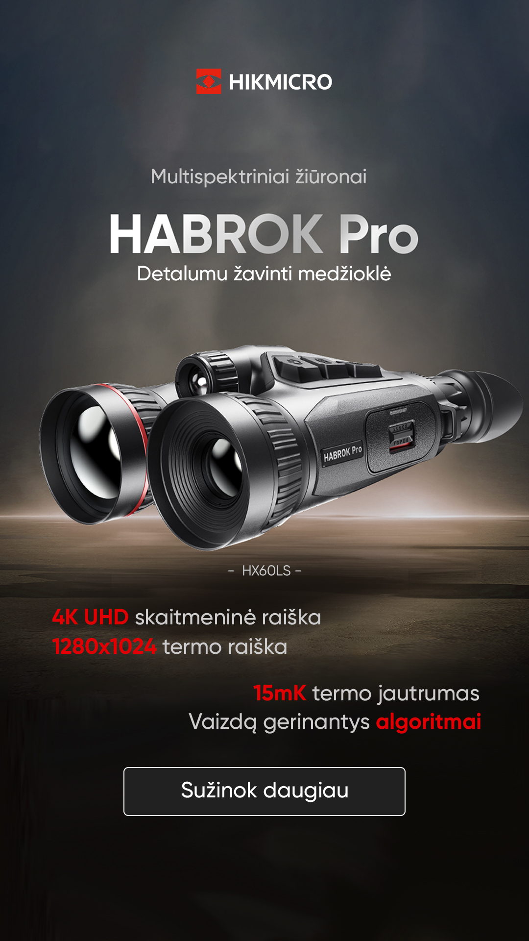 HIKMICROHunting.Lietuva Facebook ad