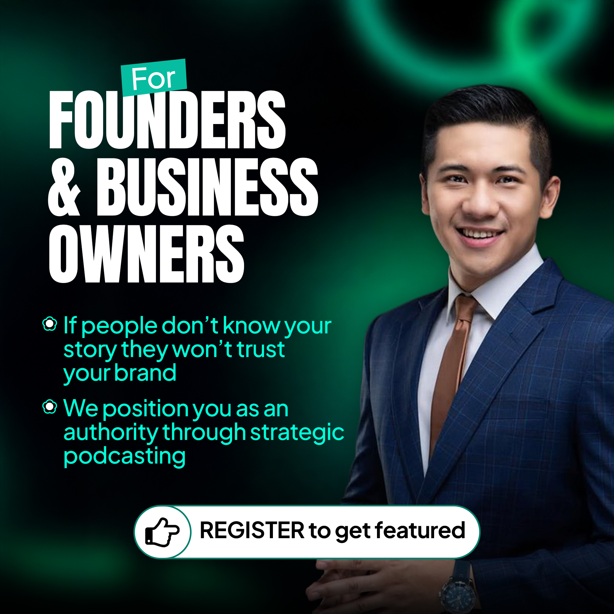 Aaobaatkarein BySudhir Facebook ad: Get Clients Through Podcasting