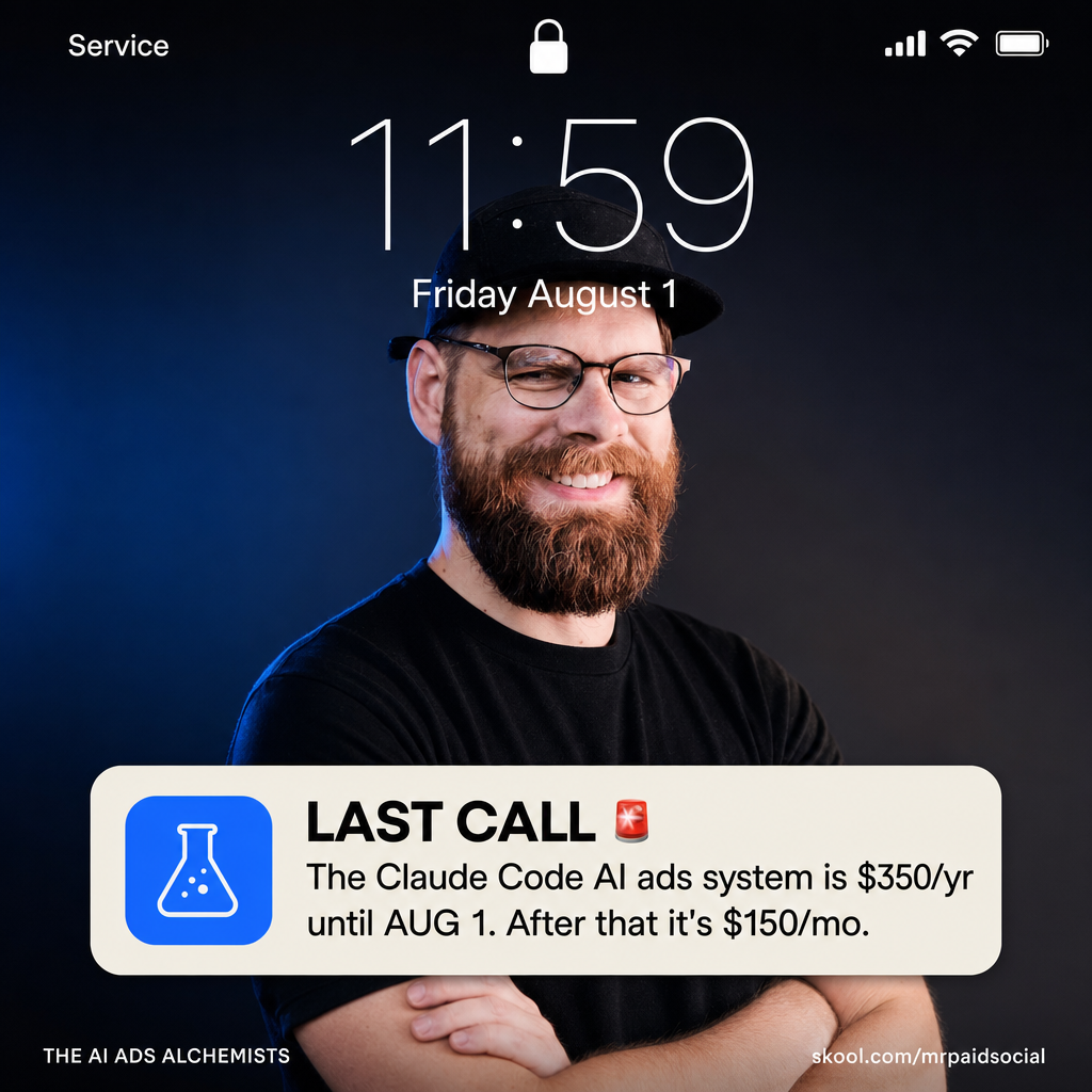 Mr. Paid Social Facebook ad