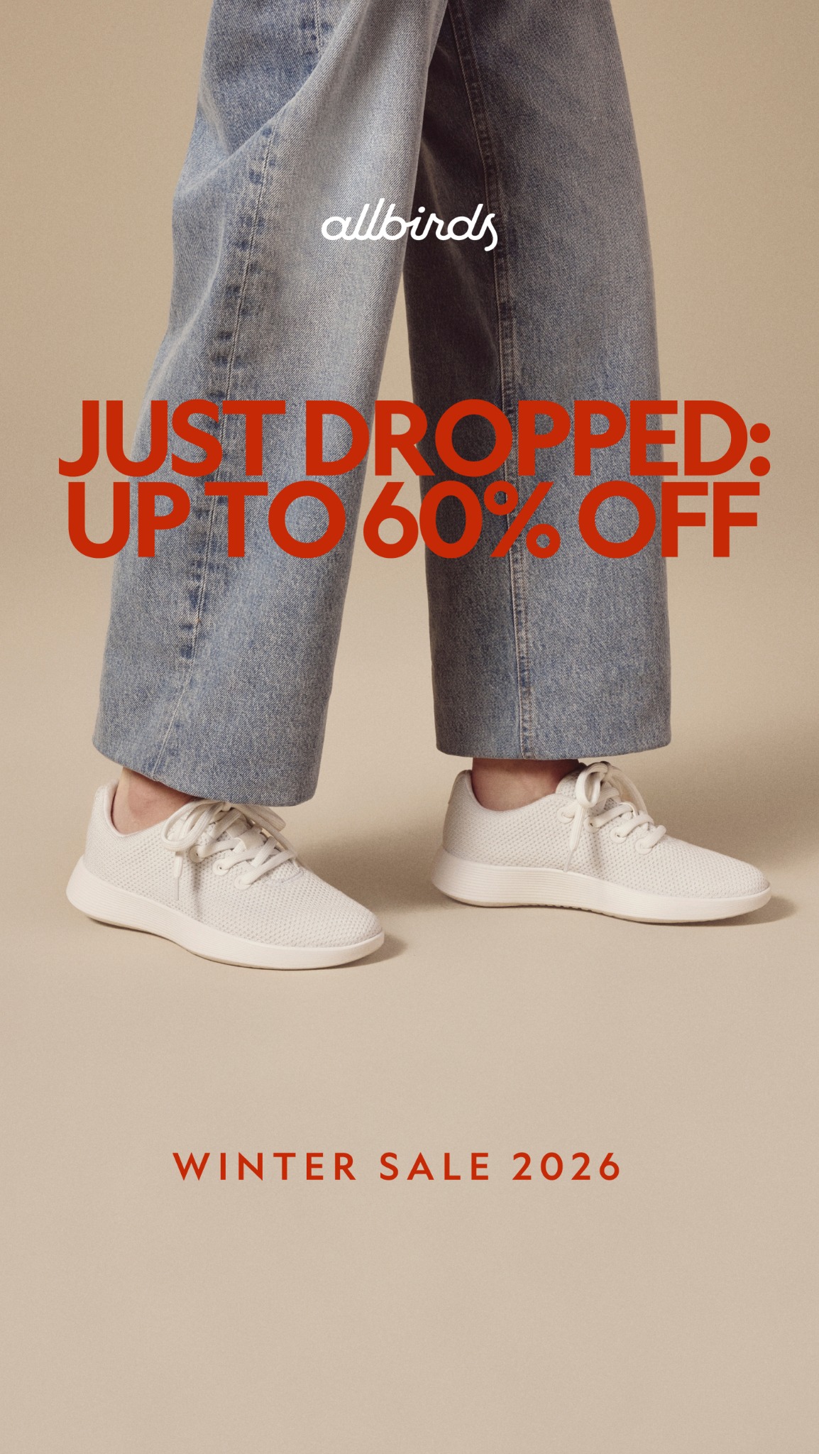 Allbirds New Zealand Facebook ad