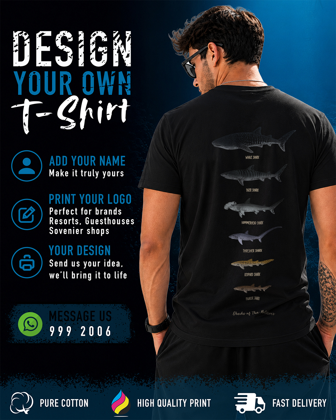 Noelle Facebook ad: DESIGN YOUR OWN T-SHIRT