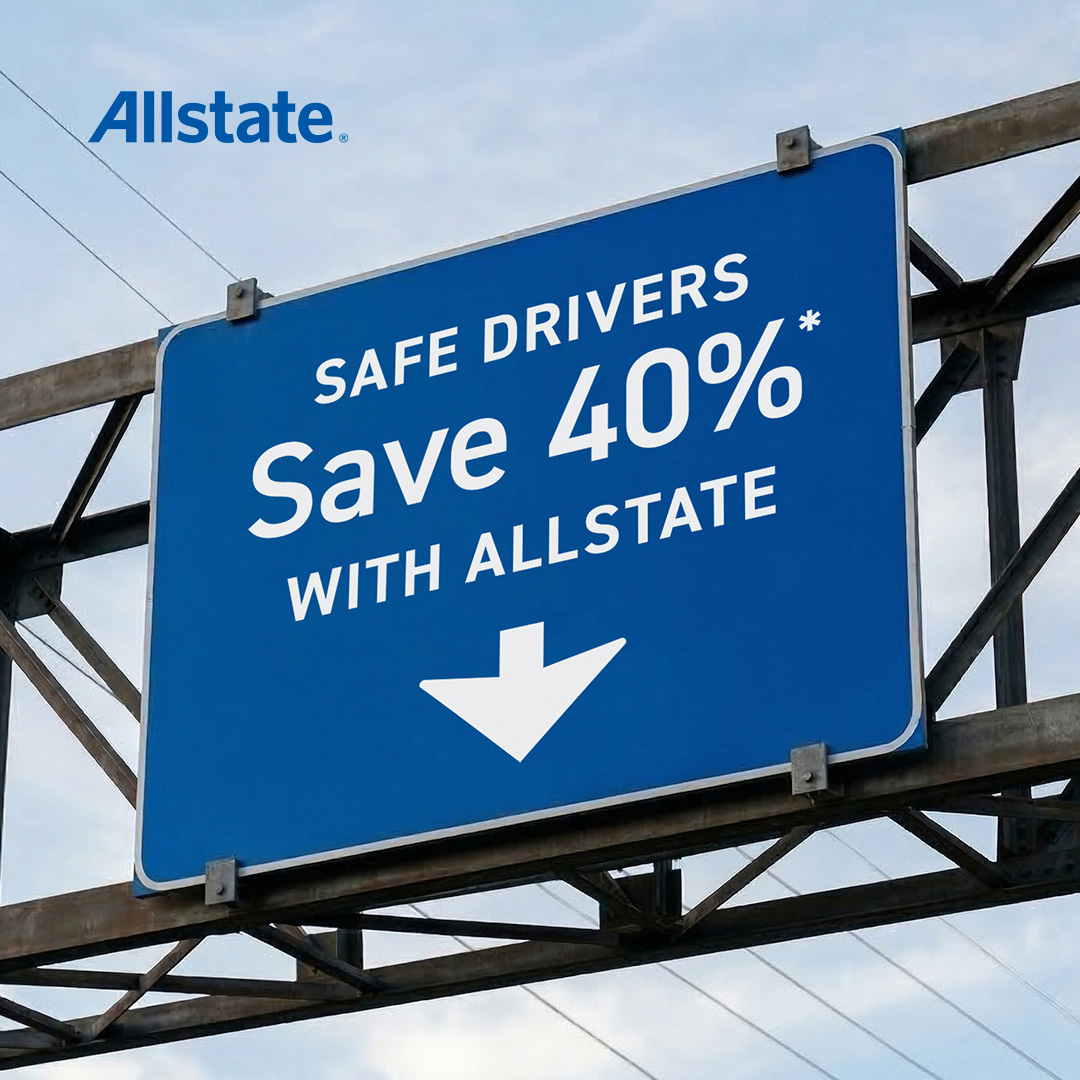 Allstate Facebook ad: Safe Drivers Safe 40%*