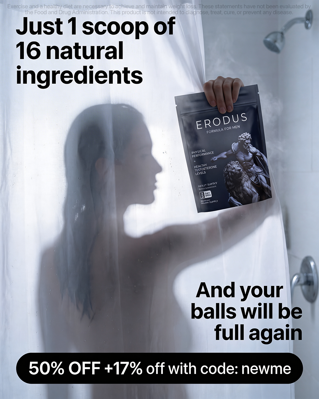 Erodus Formula For Men Facebook ad