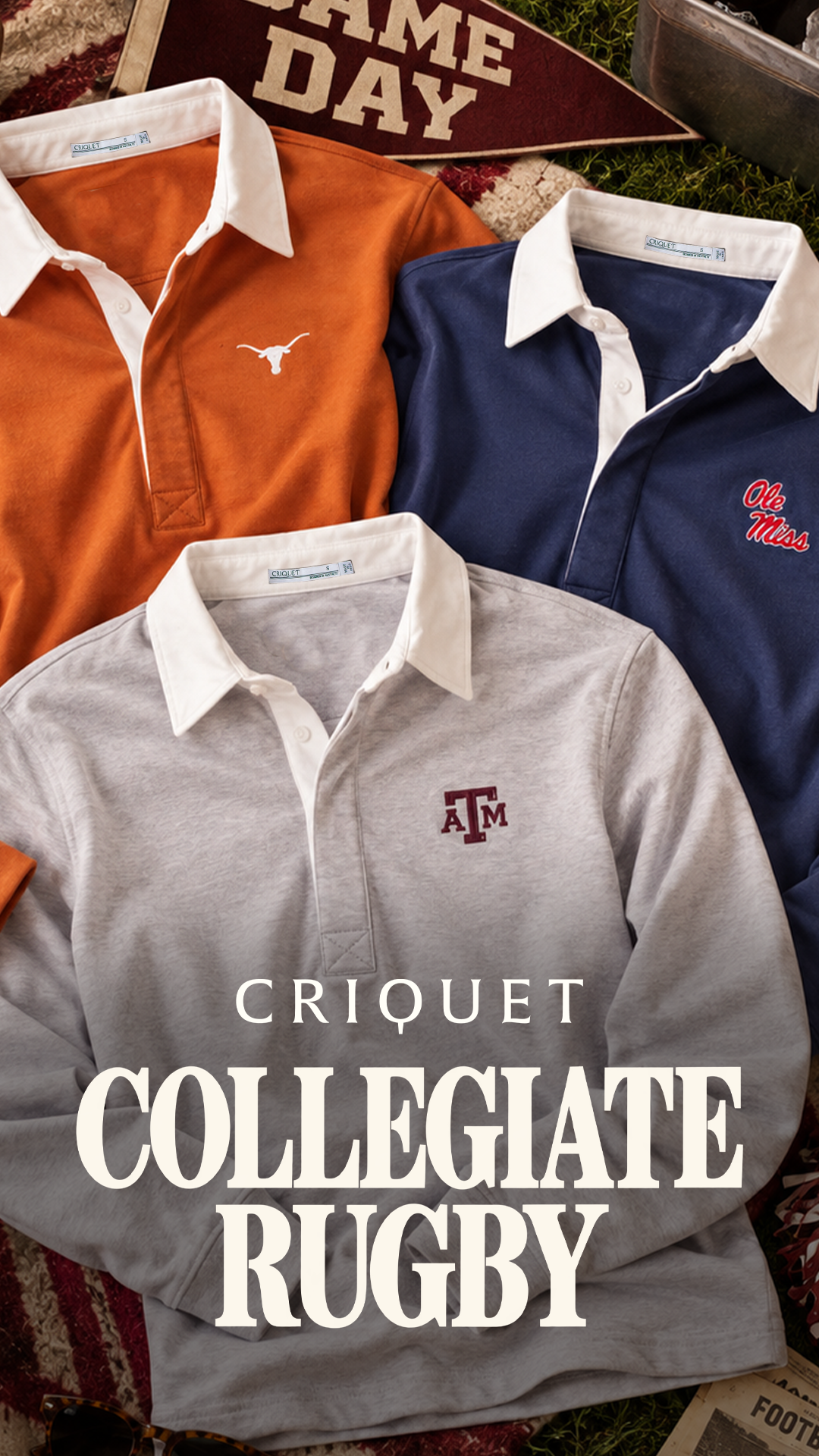 Criquet Shirts Facebook ad