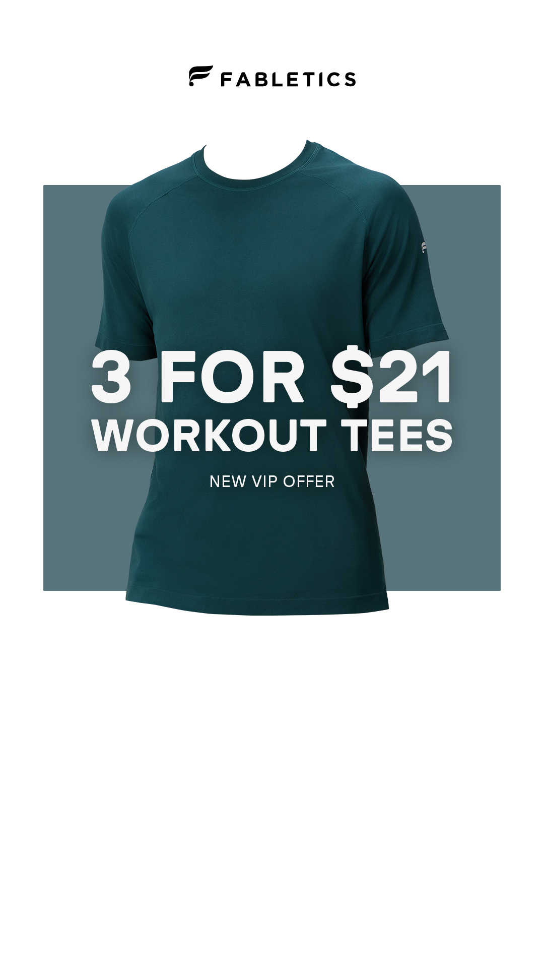 Fabletics Men Facebook ad