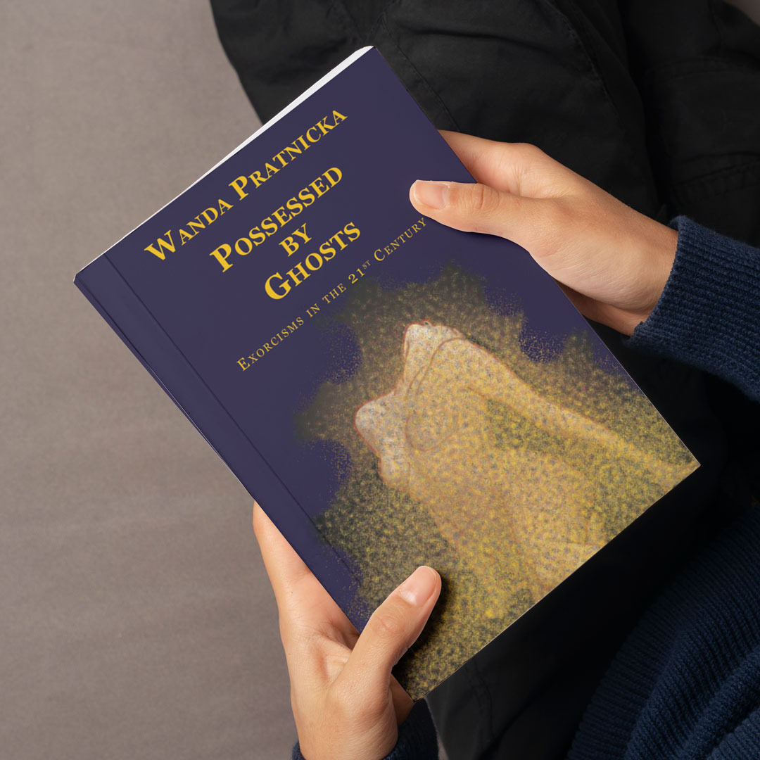 The Dr. Wanda Pratnicka Center Facebook ad: Book - Possessed by Ghosts