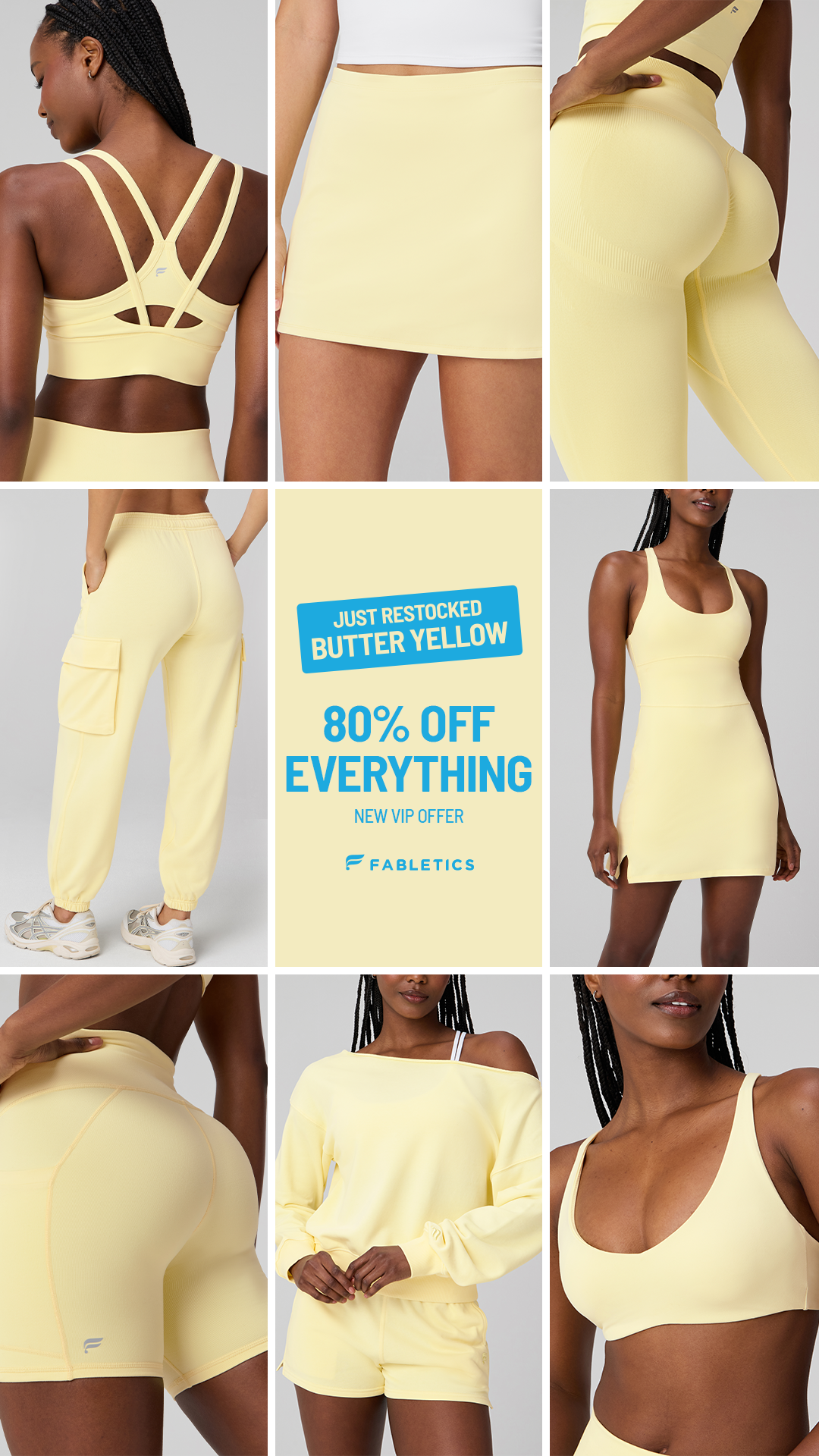 Fabletics Facebook ad